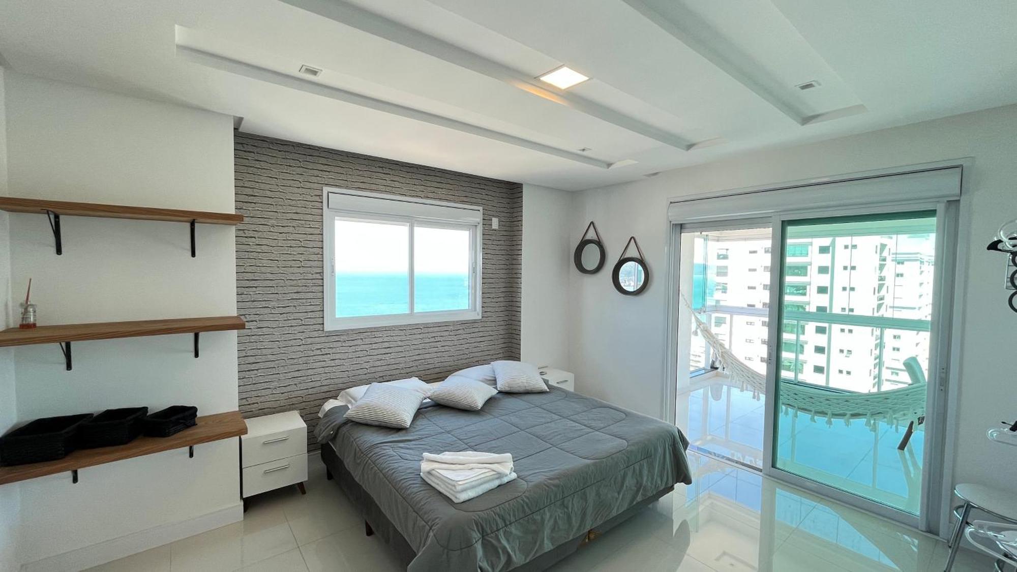 Cobertura Com Belissima Vista Para O Mar E Jacuzzi ايتابيما المظهر الخارجي الصورة